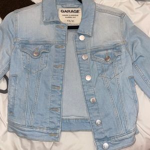 garage classic fit jean jacket